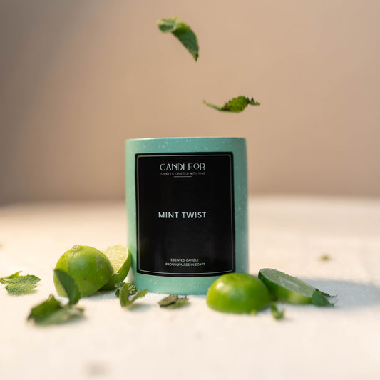 Mint Twist Scented Candle