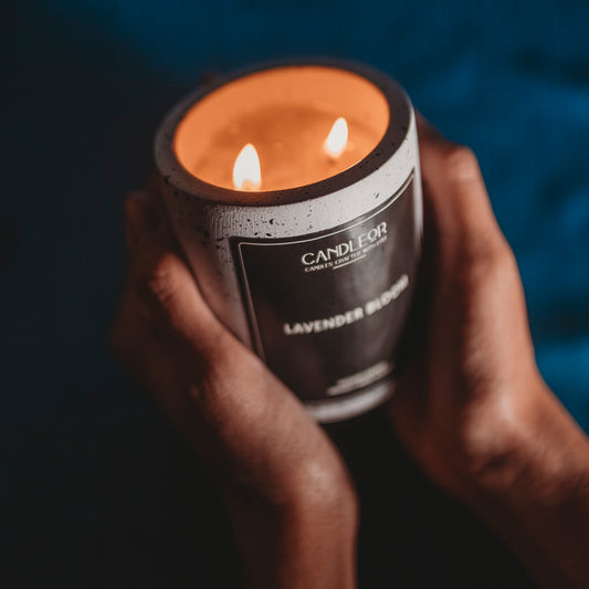 Lavender Bloom Scented Candle