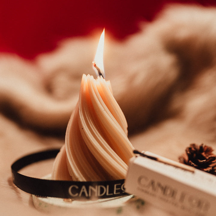 Christmas 3d Tree Candle