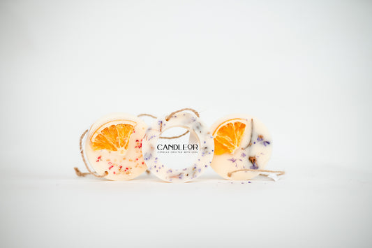Circular wax sachet